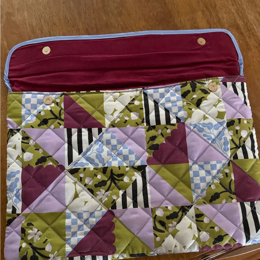Quilted Patchwork Laptop Sleeve